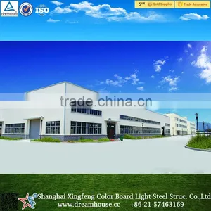 Wide Span Light Steel Structure Building/steel Structure Workshop/steel Dome Structure Shed thumbnail-1