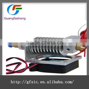 J-head/E3D Printer Head Extruder With Fan Long Range 12V 100K Thermistor 0.4 Nozzles 1.75mm Filaments 3D Printer Head 3DA-002A thumbnail-1