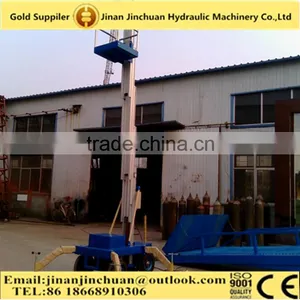 Single Aluminium Alloy Hydraulic Platforms/mobile Courtyard Aluminum Alloy Elevator thumbnail-5