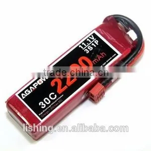 AGA POWER High Quality Lipo Battery Pack 2200mah 30C 11.1V 3S thumbnail-1