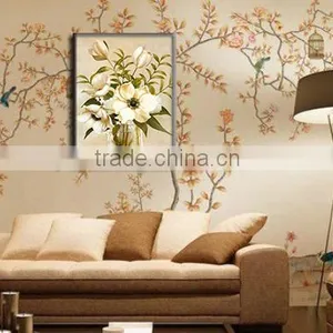 01-050 Large Size Canvas Printing Paint Flower Painting For Living Room OR Bedroom For Decoration thumbnail-1