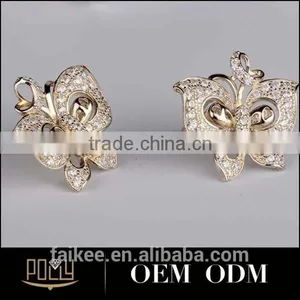Polly Newest Product Crystal Earring Cuffs thumbnail-3