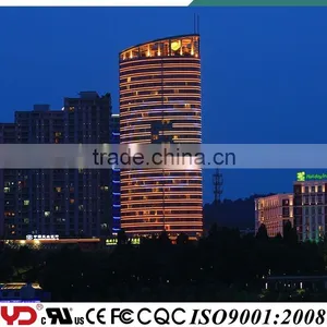 IP68 V-0 Colored RGB LED Lights Building Outline Lighting thumbnail-3