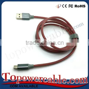 Manufacturing High Speed Braided USB 2.0 Micro B Data Connection Cables thumbnail-1