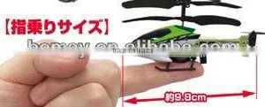 Infrared Indoor New and Super Mini Size 2ch rc Helicopter Pop in Japan thumbnail-1