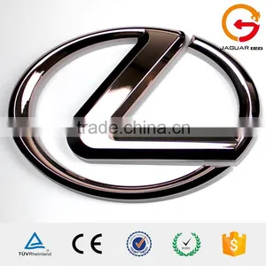 Custom Made New Style Metal Effect ABS Logo Car Emblem Badges thumbnail-4