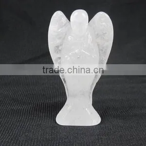 Semi Precious Gemstone Angle Series,AB Grade Small Crystal Angel thumbnail-1