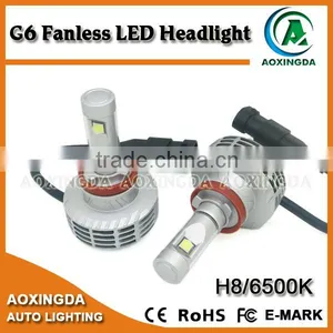 H8 G6 New Generation Canbus Led Head Light h4 h7 h8 h9 H11 H13 9004 9005 9006 9007 Car Led Headlight Kit thumbnail-4