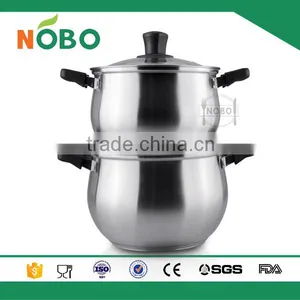 NOBO New Arrival Stainless Steel Stock Pot With Capsule Bottom thumbnail-6
