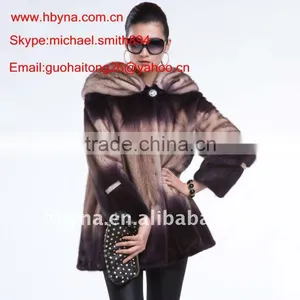 Dyed Fashion Fur Coats for Women thumbnail-1