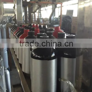 Industrial Gas Cylinder 0.7L Black and Red Color thumbnail-1