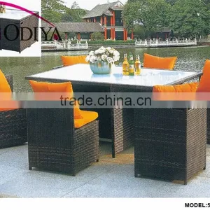 Antique PE Rattan Chair for Garden Furniture Set thumbnail-5