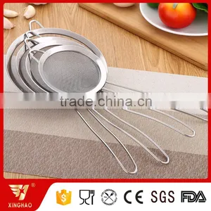 Kitchen Round Food Net Leakage Powder Leakage Resistance Oil Strainer thumbnail-1