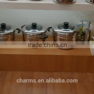 2 Tier Stainless Steel Steamer for Electrothermal Oven thumbnail-1