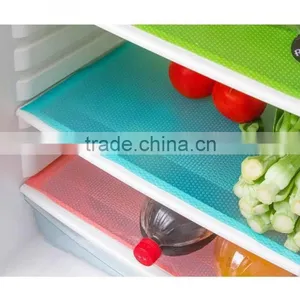 4 Pcs/lot Multifunction Refrigerator Pad Mat Fridge Anti-fouling Anti-bacterial Anti Frost Waterproof Pad Kitchen Table Mats thumbnail-1