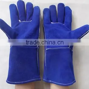 [Gold Supplier] HOT ! Cow Split Leather Welding Gloves Winter Use thumbnail-1