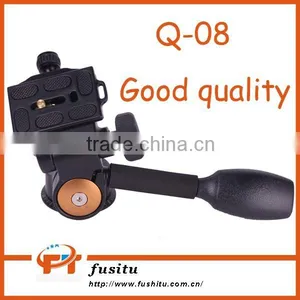 Heavy Duty 3D Q-08 Panoramic Head With Bubble Level For Camera thumbnail-1