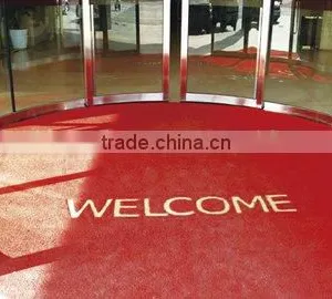 Large Hotel Welcome Door Mat With Custom Print thumbnail-1