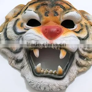 High-grade Anime Halloween Masquerade Custom Tiger PU Animal Mask thumbnail-2