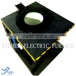 3Ton Industrial Electric Melting Furnace Hydraulic Tilting Furnace thumbnail-1