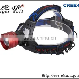 Aluminum Zoom Function LED Headlight Headlamp thumbnail-1