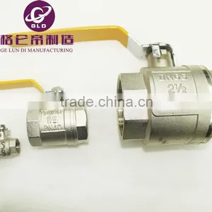 China Professional Manufacturer High Quality Stainless Steel No Leakage Threaded Body Zink Alloy Ball Valves Globe Valve thumbnail-1