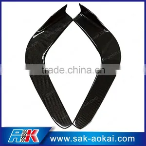 Universal Bumper Lip Spoiler Carbon Fiber Splitter Flap Cupwings thumbnail-1