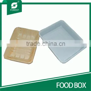 CUSTOM CORRUGATED FOOD DELIVERY BOX WITH PLASTIC TRAY thumbnail-4