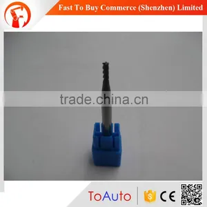 2mm Cutting Dia 4 Flutes HRC65 China Cnc Solid Carbide End Mill Cutter for Steel Supplier's Choice thumbnail-1