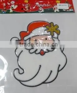 High Quality Santa Claus PVC Sticker For Christmas Celebration thumbnail-1