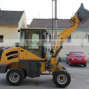Gold Supplier WOLF 1t Wheel Loader ZL10,small Loader ZL10 With Price for Sale thumbnail-1