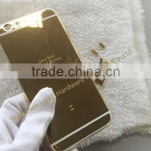 24kt Gold Housing Replacement For IPhone 6s Back Housing Cover thumbnail-4