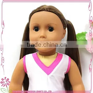 Factory Oem Plastic Pvc Soft Vinyl Doll 18 Inch With Top High Quality thumbnail-6