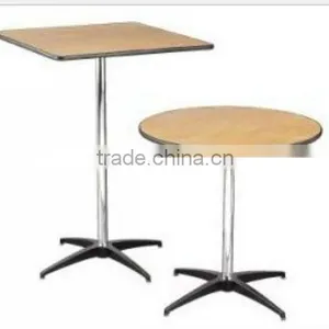 Modern Wood High Bar Tables thumbnail-1