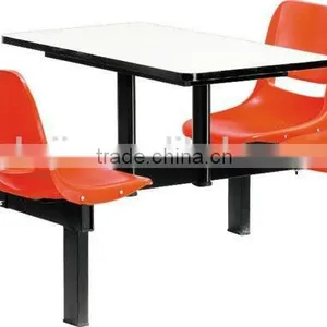 Fiberglass School Dining Table With Chair,school Canteen Table thumbnail-1