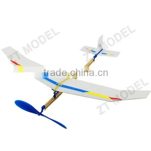Sky Touch Rubber Powered Plane Educational Toy Rubber Band Plane thumbnail-1