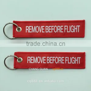 The Fashion Woven Label Key Chain Factory thumbnail-3