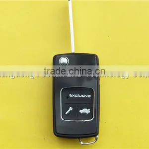 2 Buttons Modified Remote Flip Key Blank Shell for Chevrolet Epica With Left Blade thumbnail-2