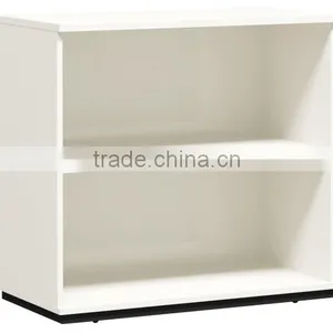Melamine Panel Filling Storage Bookshelf With 2 Layer Modular Home Office Furniture thumbnail-1