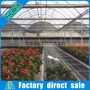 Multi-span Plastic Film Greenhouse and Forever Flowering Auto Blackout Greenhouse thumbnail-1