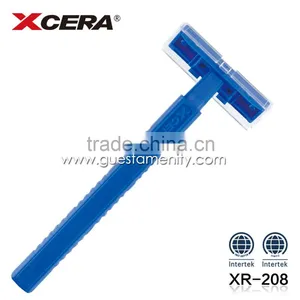 High Quality ABS Plastic Disposable Hotel Shaving Razor Men's Travel Shaving Kit thumbnail-4