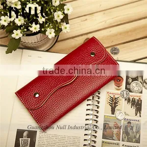 Beautiful Style Elegance Ladies Red Clutch Bifold Purse in China thumbnail-1