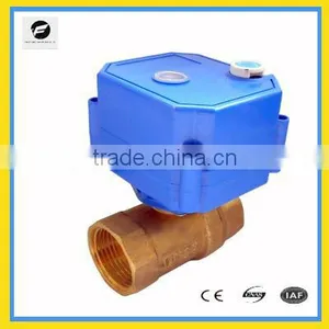 Mini 2 Way 20mm 3/4" Bsp Electric Actuator Valve CWX With Manual Operation thumbnail-1