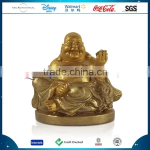 2016 Yellow Wholesale Resin Laughing Budda Statue thumbnail-1