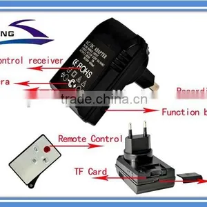 720p/1080p HDvery Small Low Illumination Charger Hidden Camera thumbnail-1