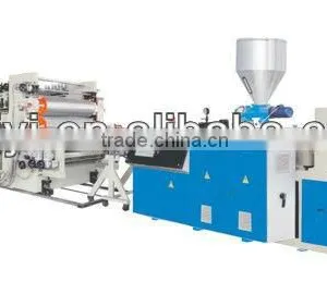 PVC Free Foaming Board Plastic Sheet Extrusion Machine thumbnail-1