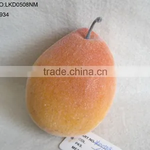 Popular Decorative Artificial Foam Pear 3"*4.5" With Emulation Sugar for Wonderful Havest Home Decoration thumbnail-3