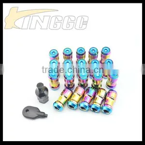 Auto Formula 45mm Extended Rim Racing Universal Wheel Locking Nut For Car thumbnail-4