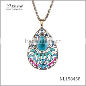 Floating Pendant Necklace,new Multiple Pendants Necklace thumbnail-3