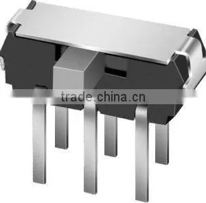 6 Pin Mini Slide Switch MK-22D01 thumbnail-1